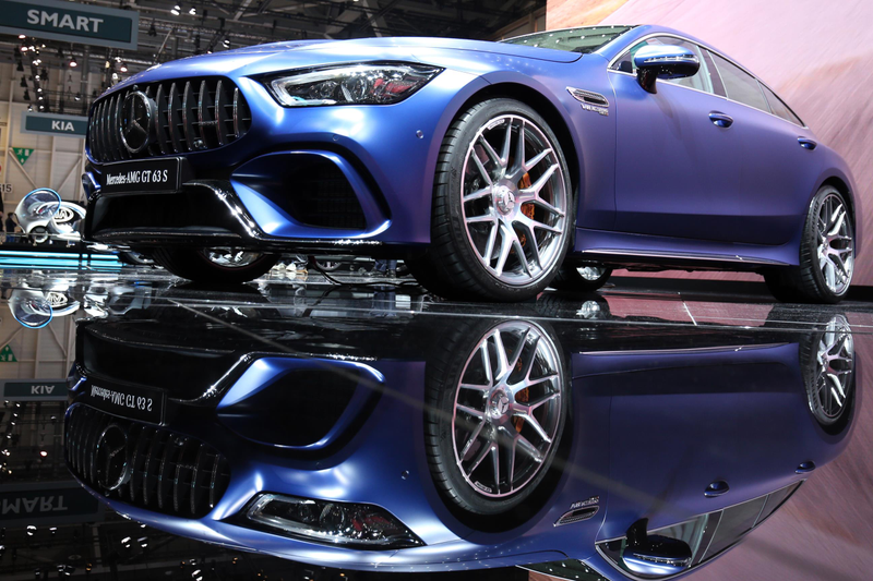 Illustration for article titled The 2019 Mercedes-AMG GT 4-Door Coupe Is So Popular I Couldn't Get Near It
